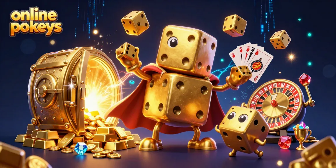 Spin thrilling online pokies with vibrant gems and golden treasures sparkling around